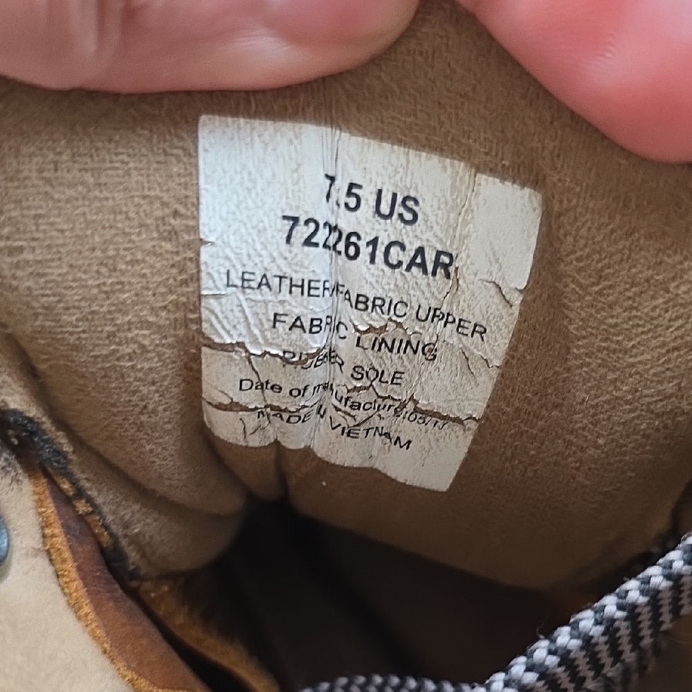 Kodiak Women's Brown Leather Boots with Gray Details - Picture 12 of 13